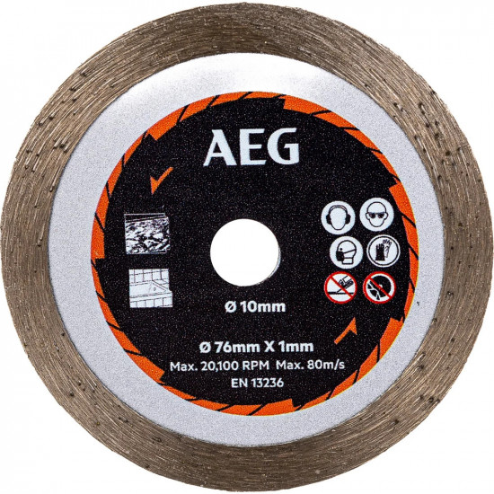 Диск алмазный для отрезной машины AAKMMTC01 