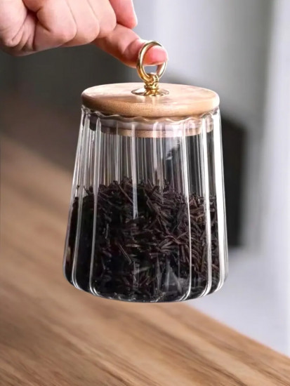 Набор емкостей для сыпучих продуктов с крышками