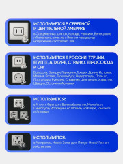 Универсальный переходник для розетки 220V - Фото 8