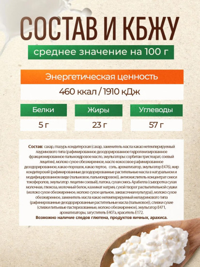 Набор конфет глазированных с корпусами из мягкой карамели с начинкой «Cheeze-kizz»