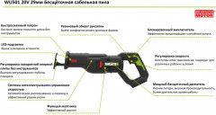 Пила сабельная Professional - Фото 1