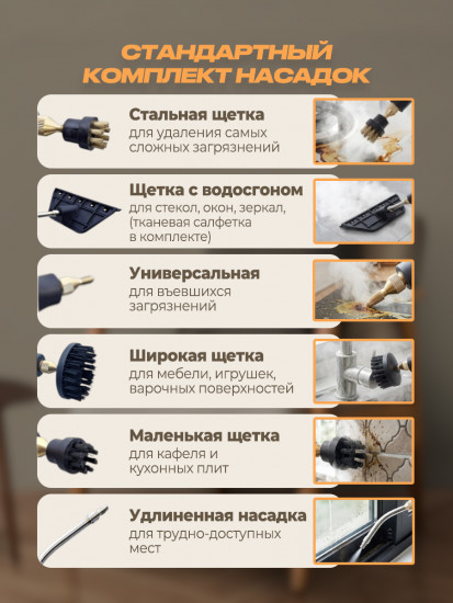 Пароочиститель для уборки