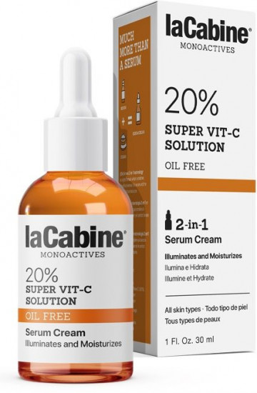 Крем-сыворотка для лица с 20% витамином С «20% Super Vit-C Solution Serum Cream»
