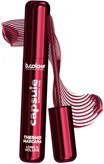 Термотушь для ресниц удлиняющая «Thermo Mascara Long&Volume», оттенок 09 Burgundy wine