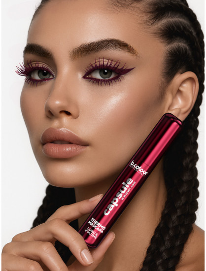 Термотушь для ресниц удлиняющая «Thermo Mascara Long&Volume», оттенок 09 Burgundy wine