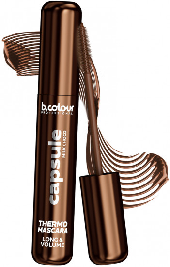 Термотушь для ресниц удлиняющая «Thermo Mascara Long&Volume», оттенок 06 Milk choco