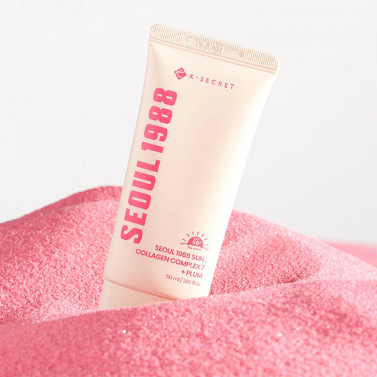Солнцезащитный крем для лица «Seoul 1988 Sun Collagen+Plum» SPF 50+ PA++++