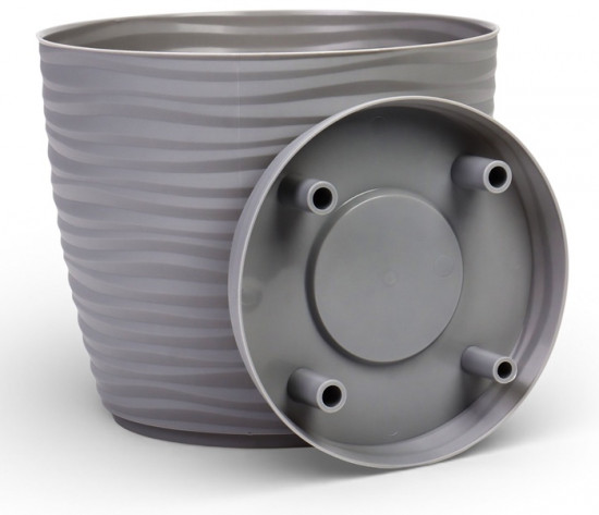 Горшок для цветов с поддоном «Дюна»