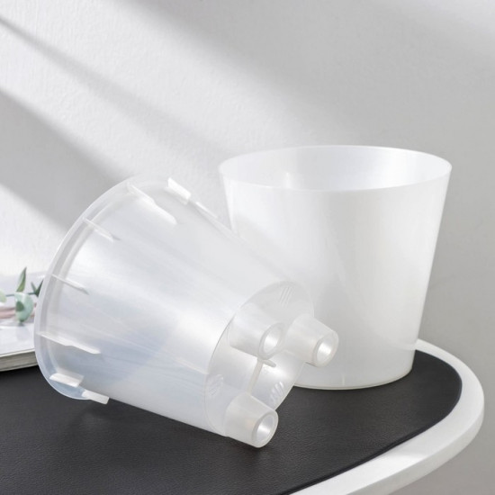 Кашпо для орхидей со вставкой