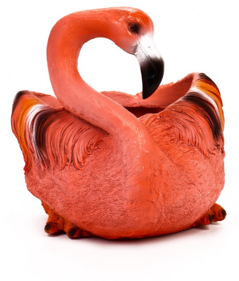 Фигурное кашпо «Фламинго»