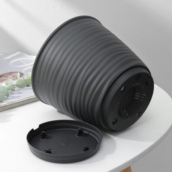 Горшок для цветов с поддоном «Saffron»