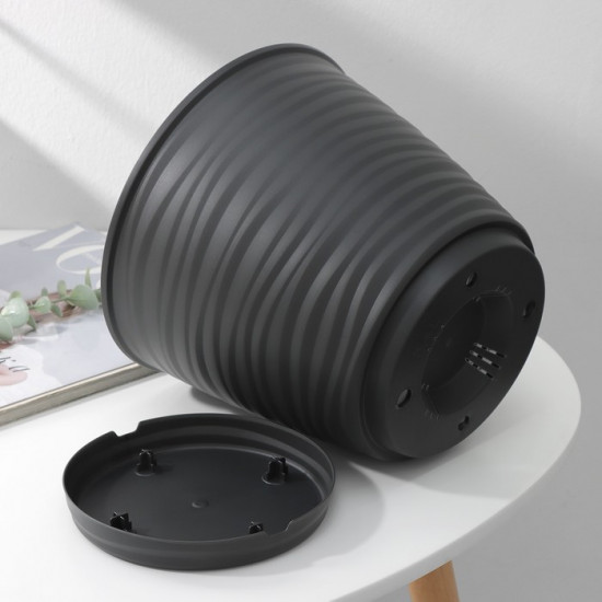 Горшок для цветов с поддоном «Saffron»