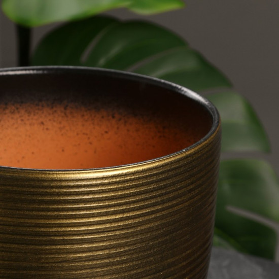 Горшок цветочный с поддоном «Изысканность»