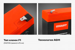 Батарея аккумуляторная GDTM-12023 - Фото 2