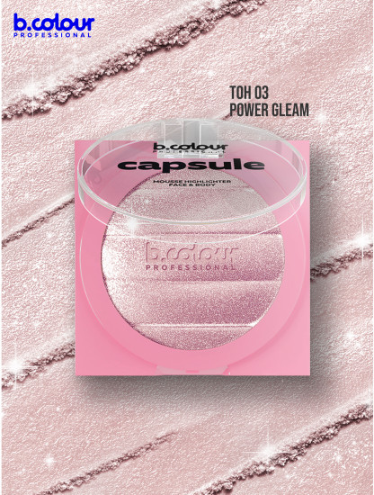 Хайлайтер для лица и тела муссовый, оттенок 03 Power Gleam