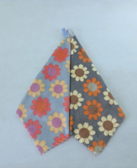 Набор салфеток из микрофибры «Цветочный уют»