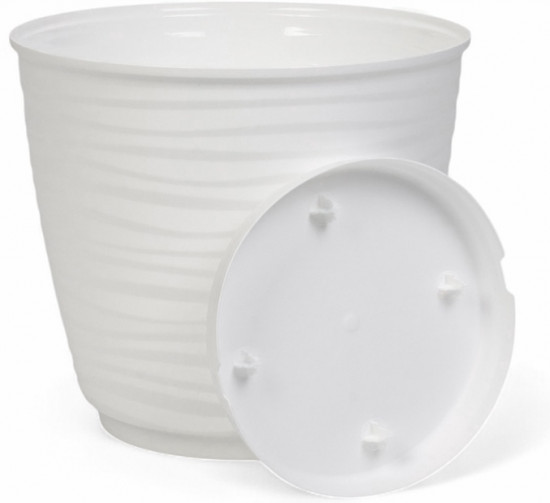 Горшок для цветов с поддоном «Saffron»