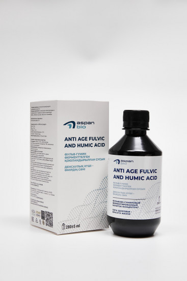 Напиток-концентрат фульво-гуминовый ферментированный «Anti-age fulvic and humic acid»