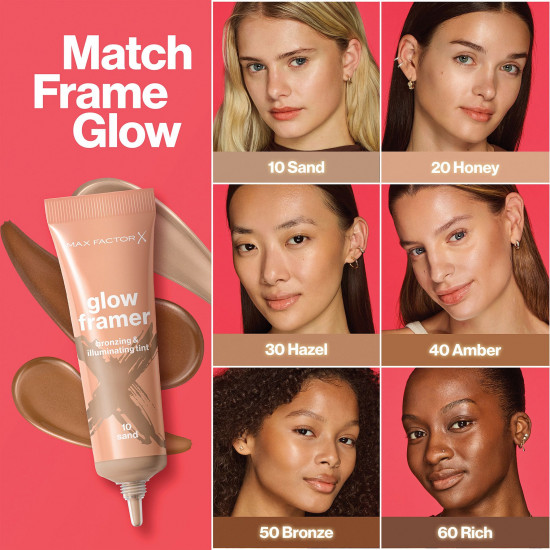 Тинт для лица бронзирующий «Glow Framer», оттенок 40 Amber