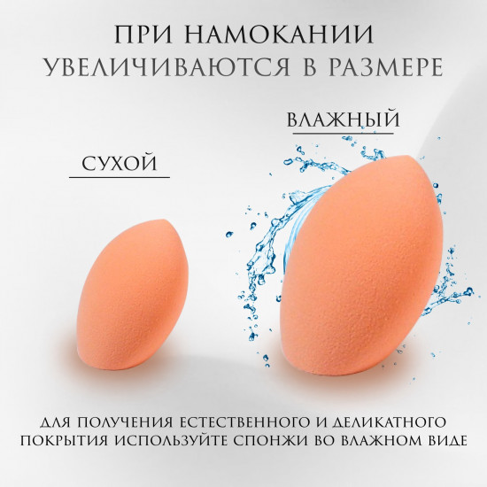 Набор мини-спонжей для макияжа