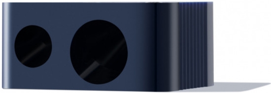 Точилка двойная для косметических карандашей Glam Ammo №611