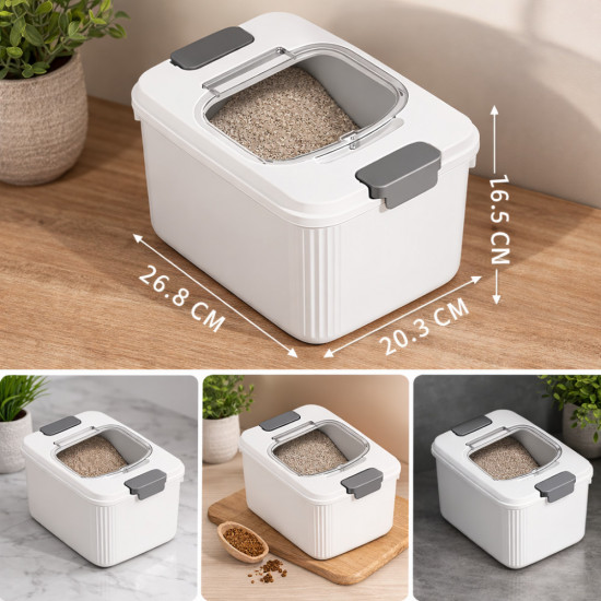 Контейнер для сыпучих продуктов с мерным стаканом