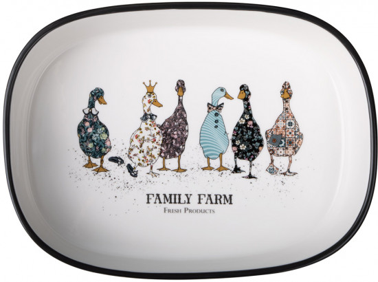 Блюдо на подставке «Family farm»