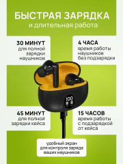 Беспроводные наушники Bluetooth TWS с шумоподавлением - Фото 2