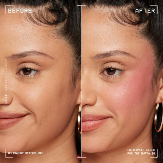 Румяна для лица компактные «Buttermelt Powder Blush», оттенок 06 For the Butta