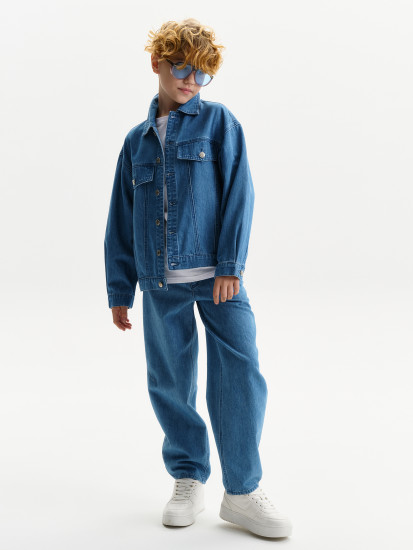 Рубашка джинсовая для мальчиков