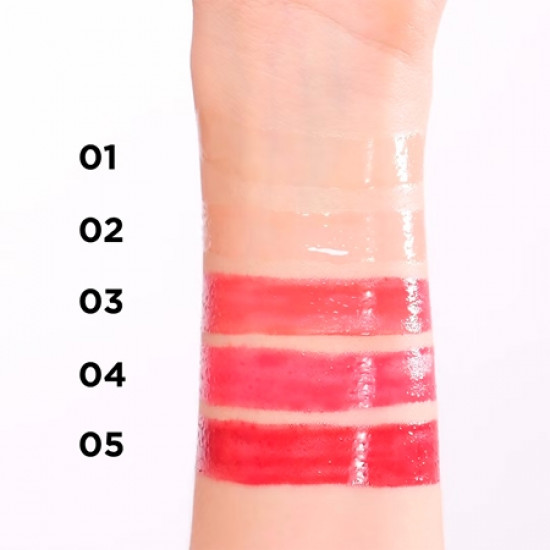 Масло для губ питательное разглаживающее, тон 02 Delicate Rose