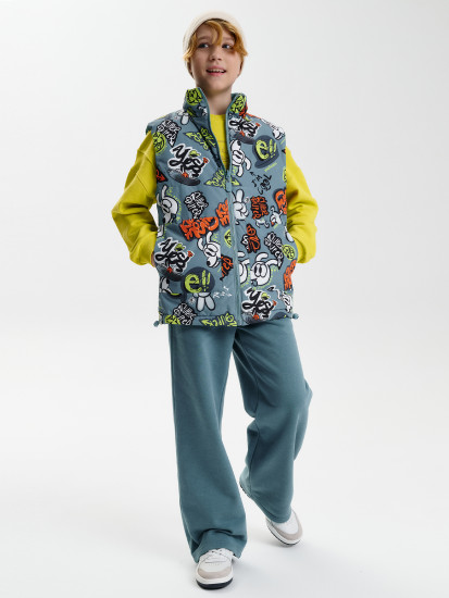 Жилет для мальчиков двусторонний