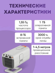 Проектор HY400 pro - Фото 2
