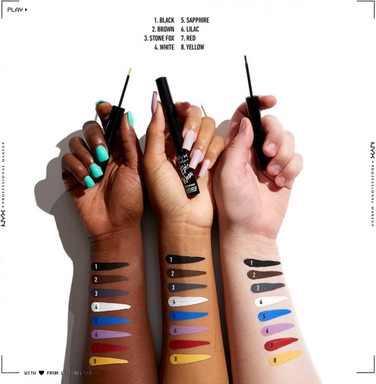 Лайнер для глаз металлический «Epic Wear», оттенок 07