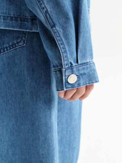 Рубашка джинсовая для девочек