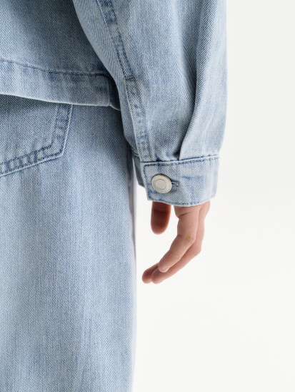 Рубашка джинсовая для девочек