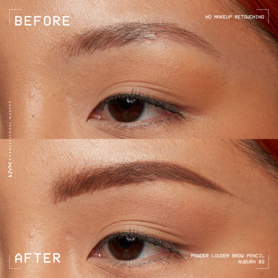 Карандаш для бровей «Powder Louder», оттенок 03 Auburn