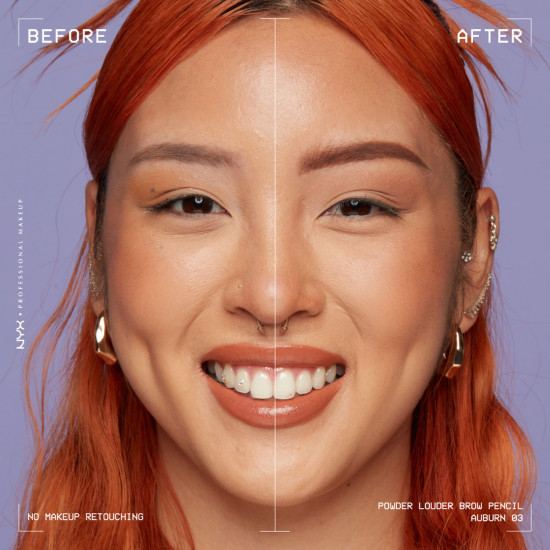 Карандаш для бровей «Powder Louder», оттенок 03 Auburn