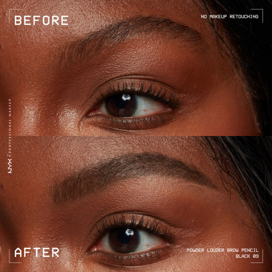 Карандаш для бровей «Powder Louder», оттенок 09 Black