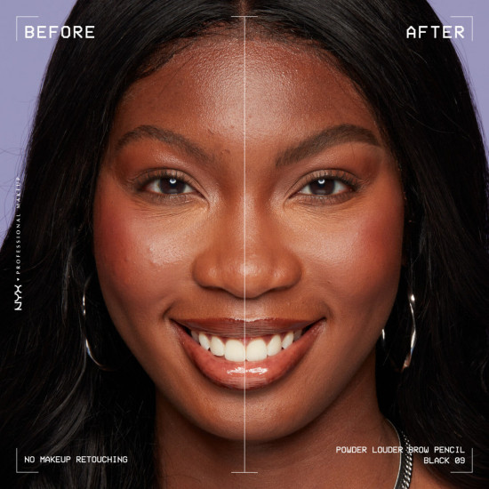 Карандаш для бровей «Powder Louder», оттенок 09 Black