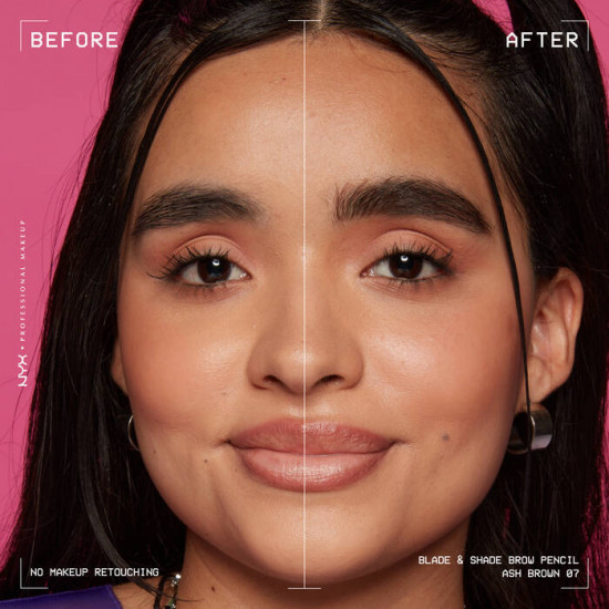 Карандаш для бровей «Blade & Shade Nano», оттенок 07 Ash Brown