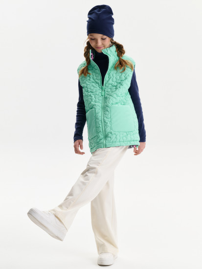 Жилет для девочек двусторонний