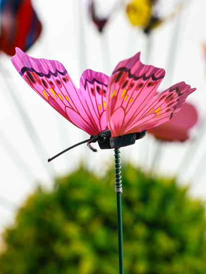 Набор штекеров садовых «Бабочки»