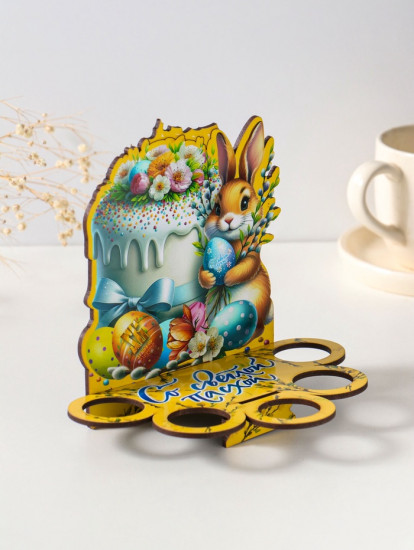 Подставка для 5 яиц «Зайка»