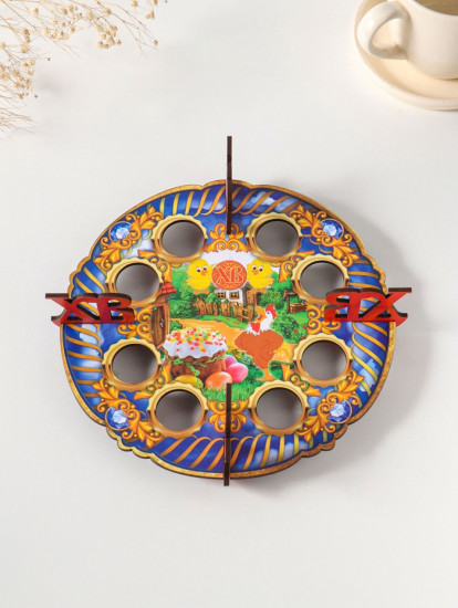 Подставка для 8 яиц «Петушок»