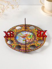 Подставка для 8 яиц «Собор с хохломой» - Фото 2