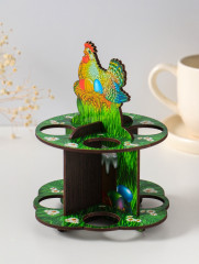 Подставка для 8 яиц в двух ярусах «Курочка ряба» - Фото 3