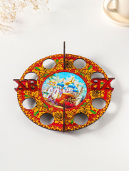 Подставка для 8 яиц «Хохлома» - Фото 2