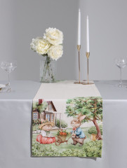 Дорожка пасхальная на стол «Кроличья ферма» - Фото 2