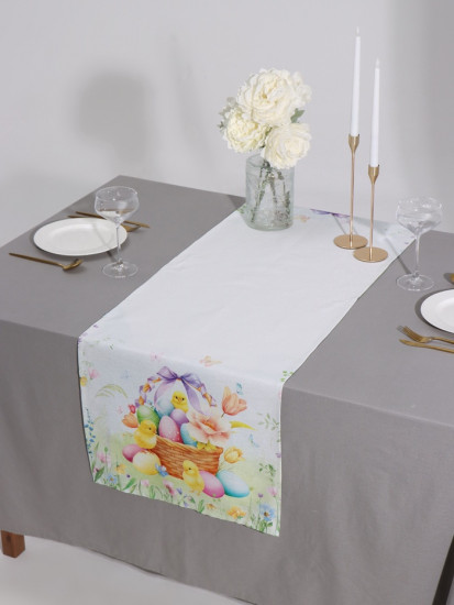 Дорожка на стол «Пасхальный цветок»
